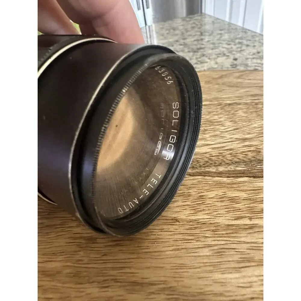 Kamero Auto 1:2.8 f=135mm 55mm Lens Vintage No 2763056